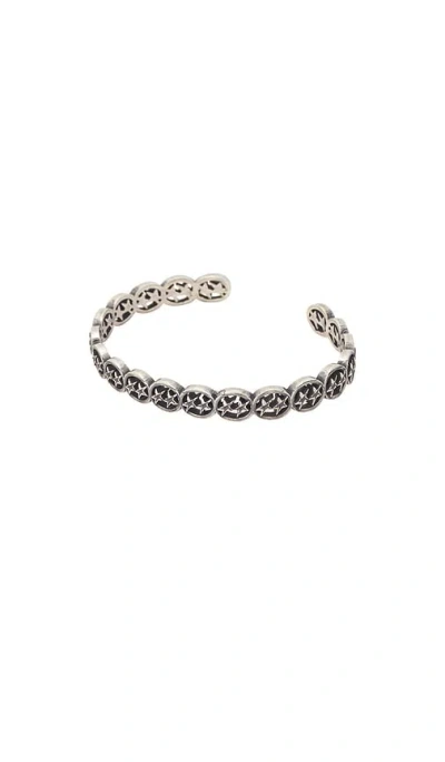Two Jeys All-round Superstar Bangle In Silver