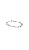 Two Jeys Enameled Stars Bracelet In Plata