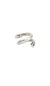 Two Jeys Twisted Icon Ring In Plata