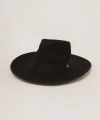 Two Roads Hat Co. Taos Western Fedora In Black