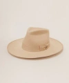 Two Roads Hat Co. Taos Western Fedora In Buckskin