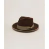 Two Roads Hat Co. Waterloo Fedora In Coffee