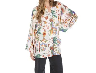 Two's Company Bird Of Paradise Kimomo In Multi