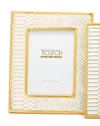Two's Company Python Frame In White