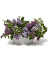 Two's Company Oval Centerpiece/cachepot With Handle