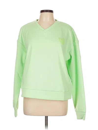 Pre-owned Two To Five Designs Sweatshirt In Green