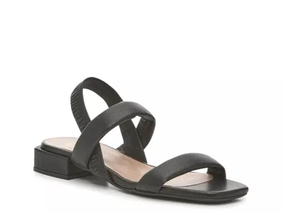 Two Twin Hearts Carlith Sandal In Black