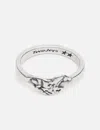 Twojeys Big Icon Galloping Ring In Silver