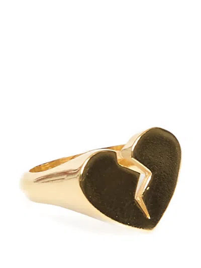 Twojeys Broken Heart Ring In Gold