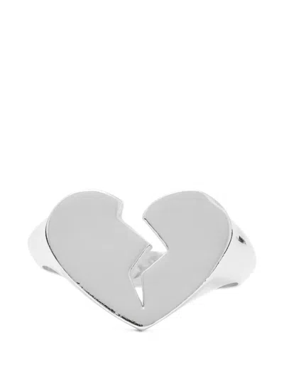 Twojeys Broken Heart Ring In Metallic