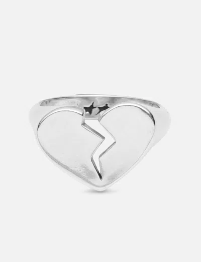 Twojeys Broken Heart Ring In Silver/银色/銀色/실버/シルバー