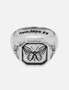 Twojeys Butterfly Effect Signet Ring
