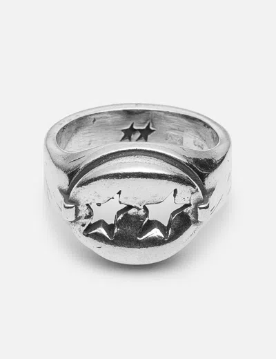 Twojeys Calabrote Link Signet Ring In Silver