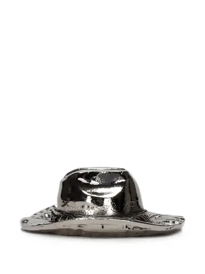 Twojeys Cowboy-hat Ashtray In Silver