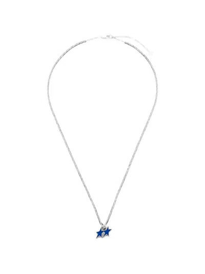 Twojeys Enameled Star Necklace In Metallic