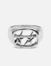 Twojeys Framed Ring In Silver/银色/銀色/실버/シルバー