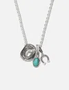 Twojeys Hat Stone Necklace In Metallic