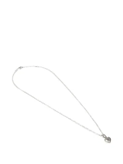 Twojeys Heart-pendant Necklace In Silver