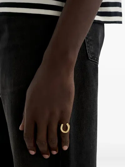 Twojeys Horseshoe Ring In Gold