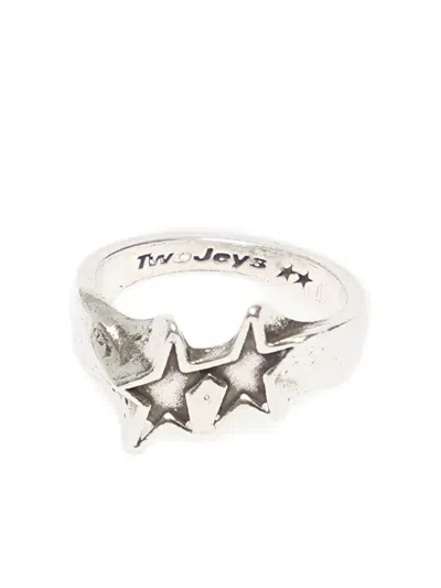 Twojeys Icon Ring In Silver