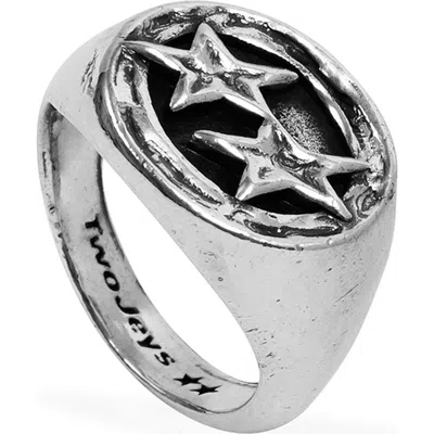 Twojeys Icon Signet Ring