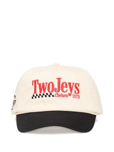 Twojeys Logo-embroidery Baseball Cap In Neutral