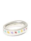 Twojeys Medium Icon Link Ring In Multi