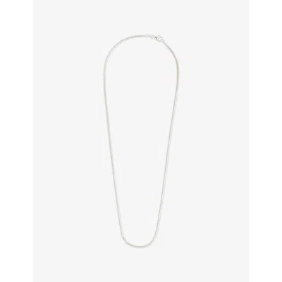 Twojeys Mens Bali Sterling-silver Chain Necklace