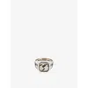 Twojeys Mens  Scorpio Sterling-silver Brass-plated Ring In Silver