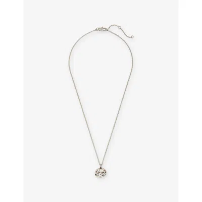Twojeys Mens Superstar Sterling Silver-plated Brass Necklace