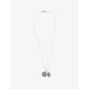 Twojeys Mens  X Duke + Dexter Wild Horse Sterling-silver Pendant Necklace In Silver