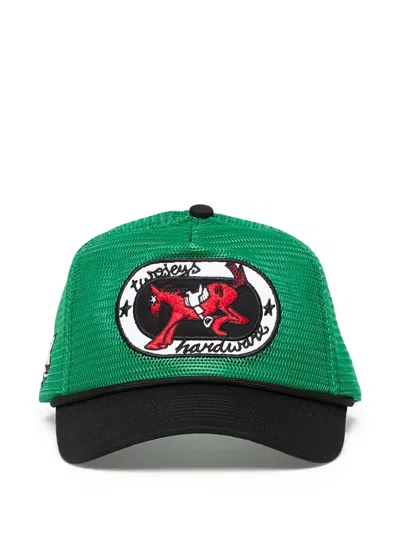 Twojeys Mesh Trucker Cap In Green