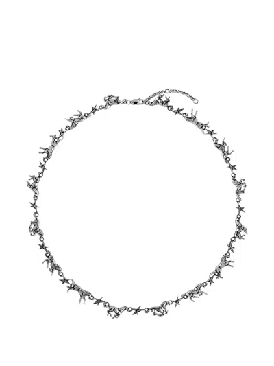 Twojeys Star Horse Necklace In Silver