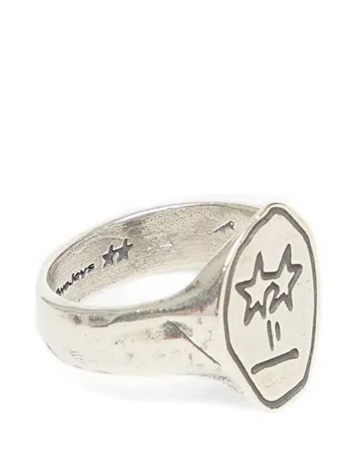 Twojeys Starry Eyed Ring In Metallic