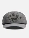 Twojeys Sunfaded Black Cap In Gray