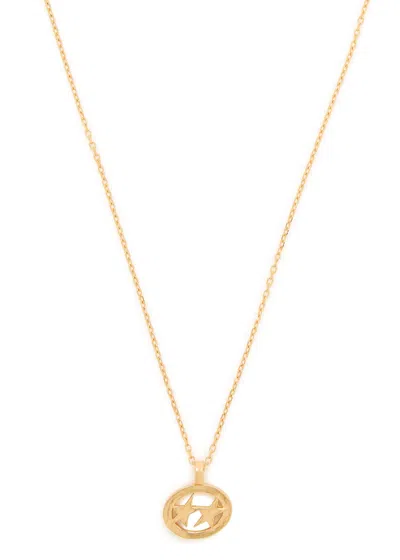 Twojeys Superstar Pendant Plated Necklace In Gold