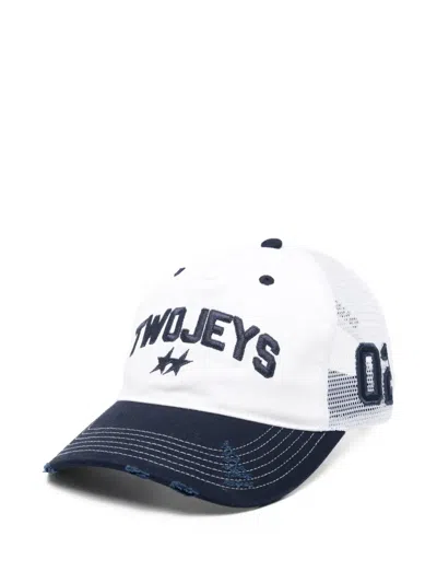 Twojeys White Icon Trucker Cap