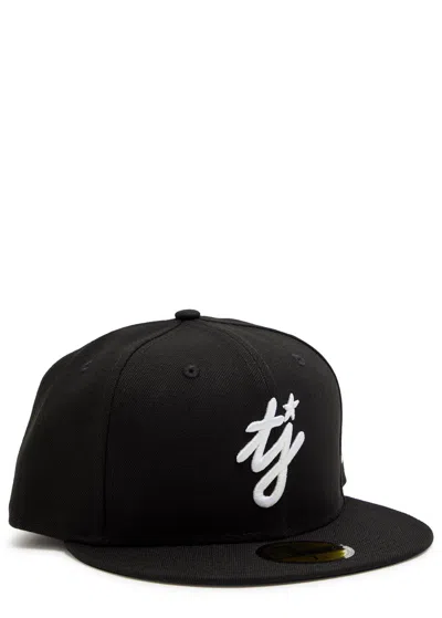 Twojeys X New Era Logo-embroidered Twill Cap In Black