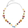 Twojeys Yin Yang Flame Necklace In Metallic
