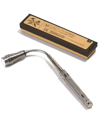 Two's Company Extendable Flashlight Pick-up Tool In Gift Box In Metallic