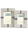 Two's Company Stacks Set Of 2 Photo Frames With Lapis Colored Inlay In Blue
