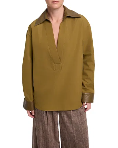 Twp A Case Of You Cotton Top In Brown