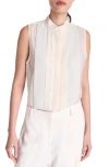 Twp Adele Blouse With Sequins In Ivory