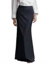 Twp At Last Maxi Skirt In Indigo/charcoal In Black