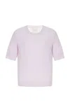 Twp Audrey Cashmere Top In Purple