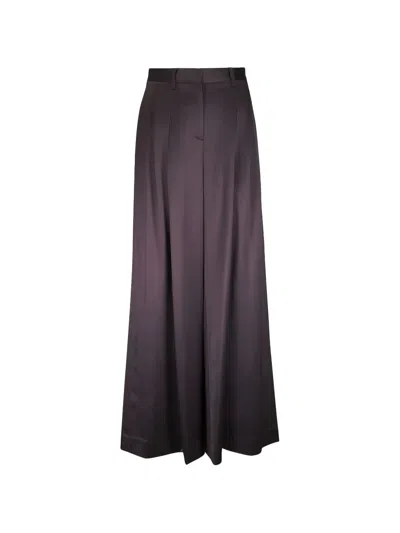 Twp Avery Wide-leg Trousers In Purple