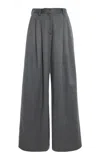 Twp Avery Wool Trousers In Animal Print