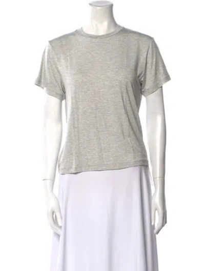 Pre-owned Twp Bamboo Crew Neck T-shirt In Blue