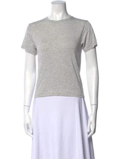 Pre-owned Twp Bamboo Crew Neck T-shirt In Grey