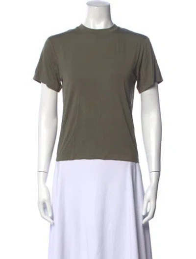 Pre-owned Twp Bamboo Crew Neck T-shirt W/ Tags In Green